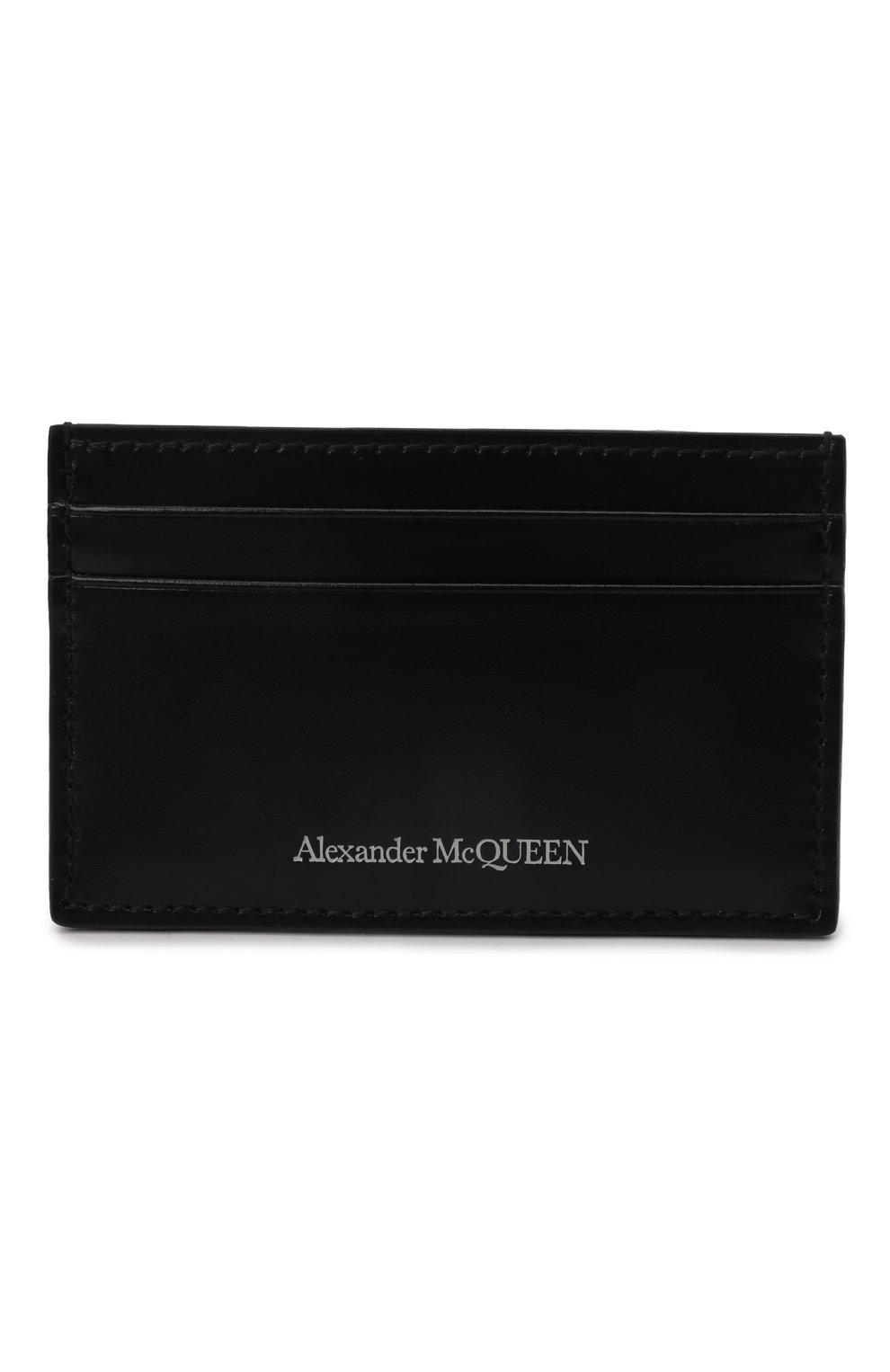 Кожаный футляр для кредитных карт ALEXANDER MCQUEEN черного цвета по цене 17000 руб., арт. 602144/1AAEL, фото 1 Кожаный футляр для кредитных карт ALEXANDER MCQUEEN, арт. 602144/1AAEL, фото 1