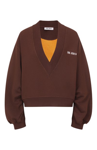 Женский хлопковый свитшот THE ATTICO, арт. 251WCF00010/JJF007AA