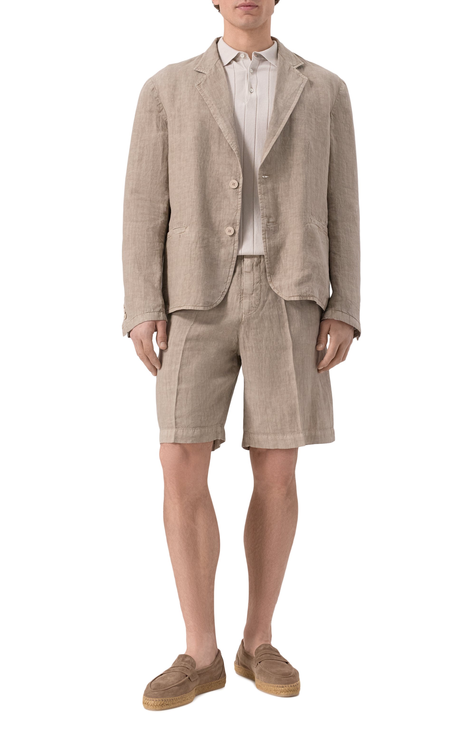 Льняной пиджак INLINUM, арт. JAC0B/TR0PEA, фото 3