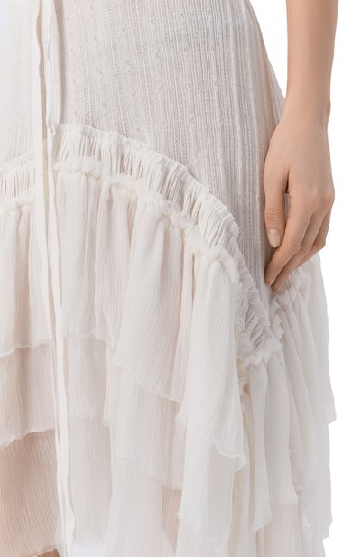 Хлопковая юбка ANN DEMEULEMEESTER, арт. B0013945/FA736, фото 5