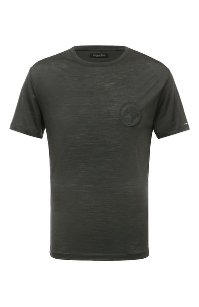 Мужская шерстяная футболка STEFANO RICCI, арт. MNH4103200/WV