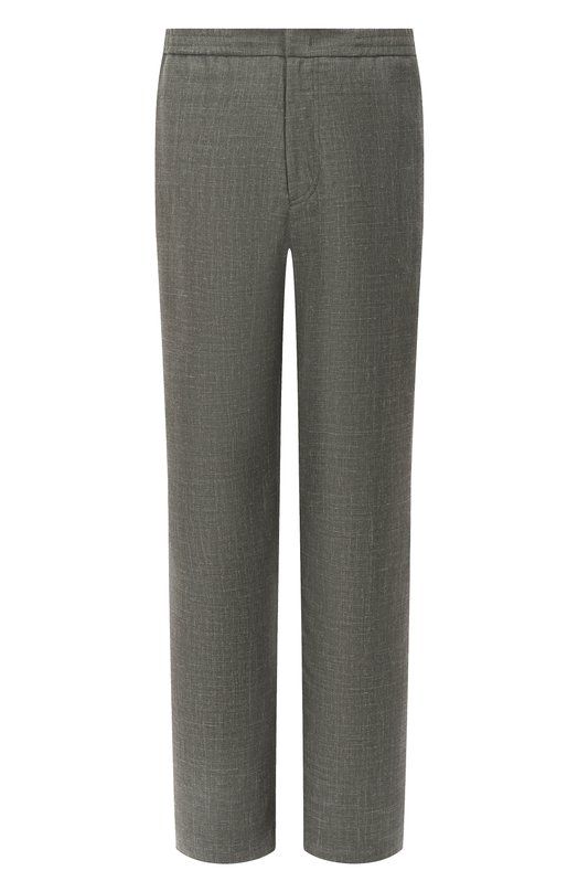 Брюки из кашемира и шелка MVST B022/3087 Хаки B022/3087