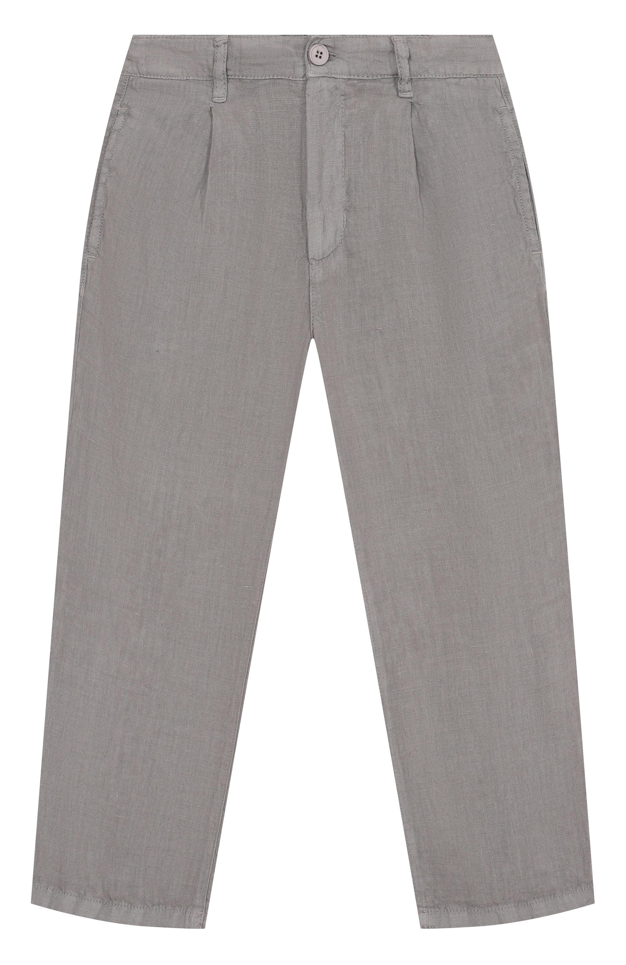 Льняные брюки IL GUFO, арт. P25PL409L6009/2A-4A, фото 1