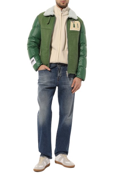 Комбинированная дубленка DRM, арт. DRM5075/D2138, фото 2