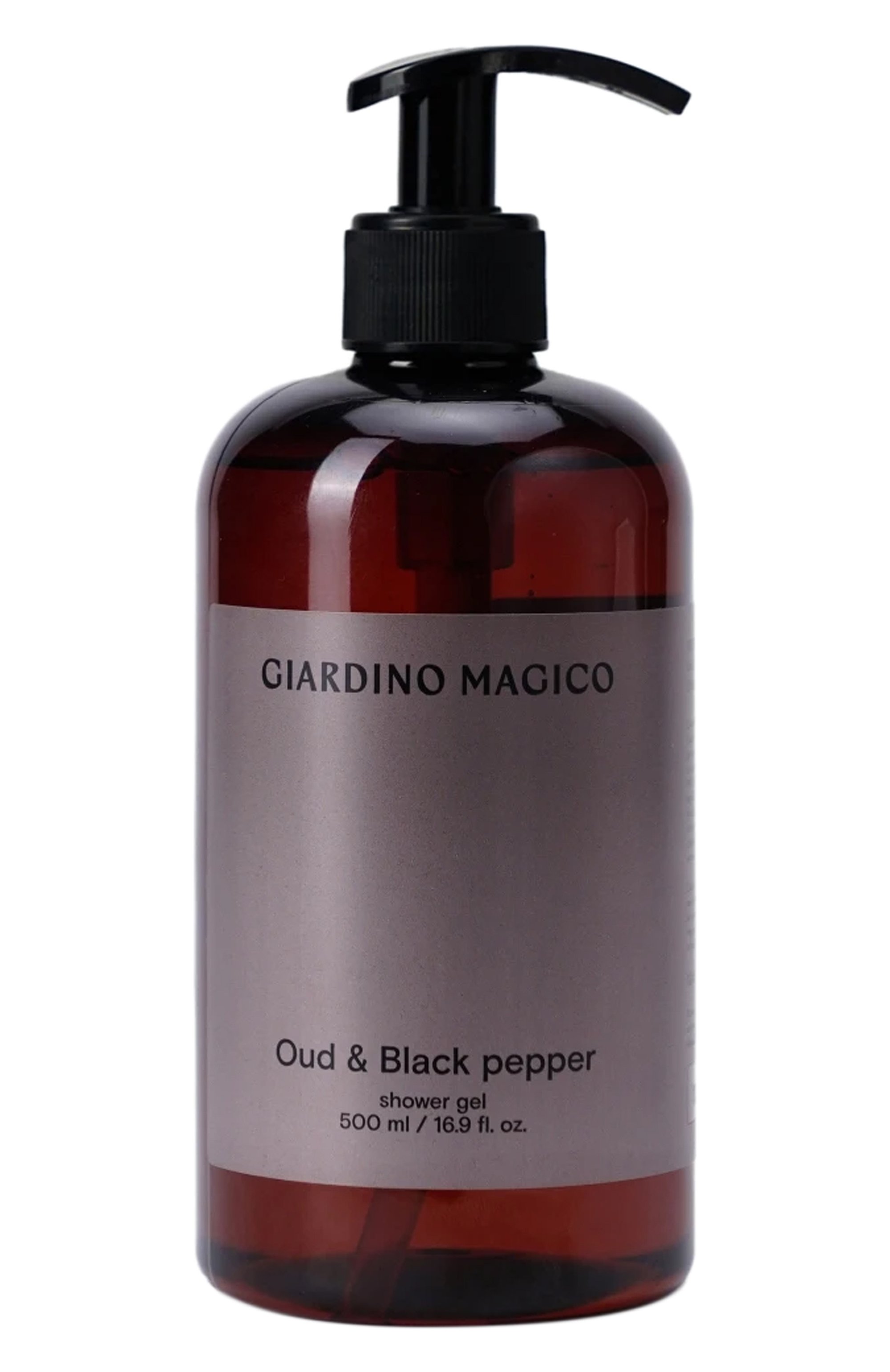 Увлажняющий гель для душа oud & black pepper (500ml) GIARDINO MAGICO, арт. 4660222281081, фото 1