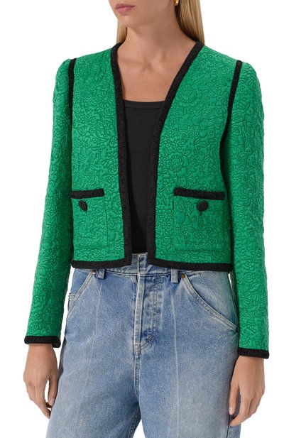 Жакет из шерсти и шелка VALENTINO, арт. 7B3CE4N5/99J, фото 3