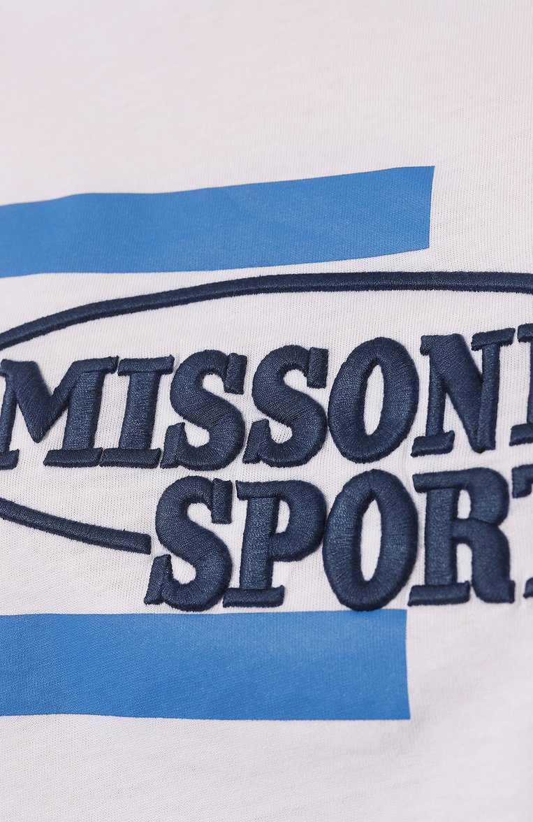 Хлопковая футболка MISSONI, арт. DC23SL01-BJ00EB, фото 1