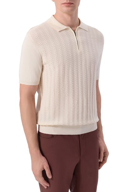 Хлопковое поло CORNELIANI, арт. 27M578/2725103, фото 3