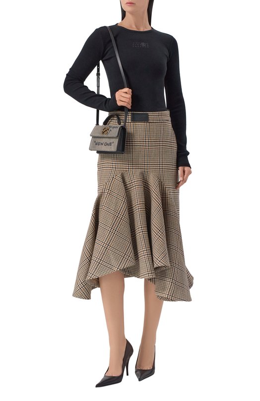 Сумка Jitney Quote baby Off-White 0WNP063F25DEN001 Серый  0WNP063F25DEN001 Фото 7