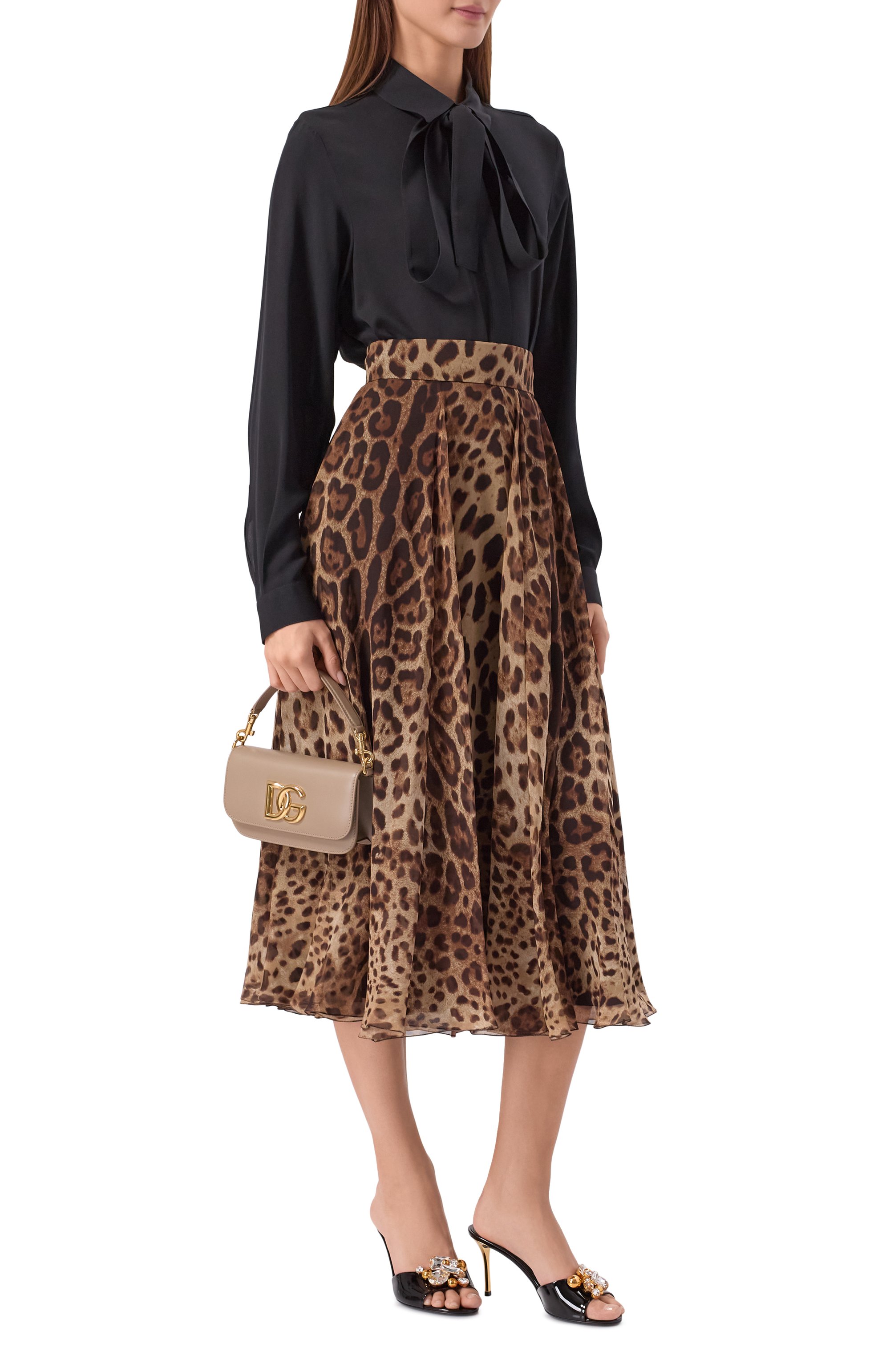 Лакированные мюли keira 75 DOLCE & GABBANA, арт. CR1958/AZ188, фото 3