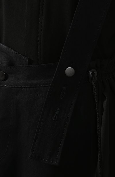Хлопковые брюки YOHJI YAMAMOTO, арт. FS-P53-801, фото 5