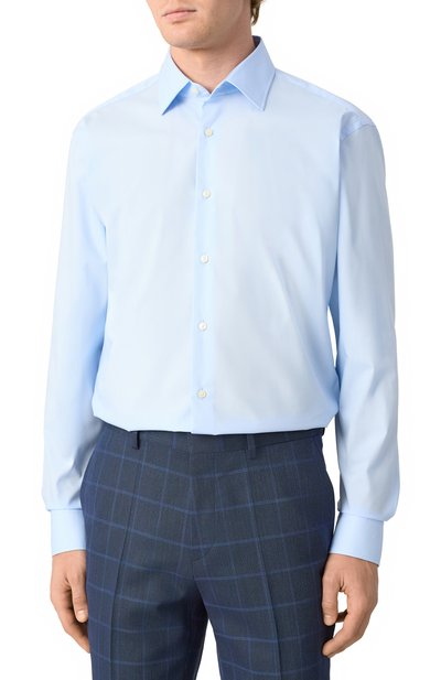 Хлопковая сорочка BOSS, арт. 50473265, фото 3