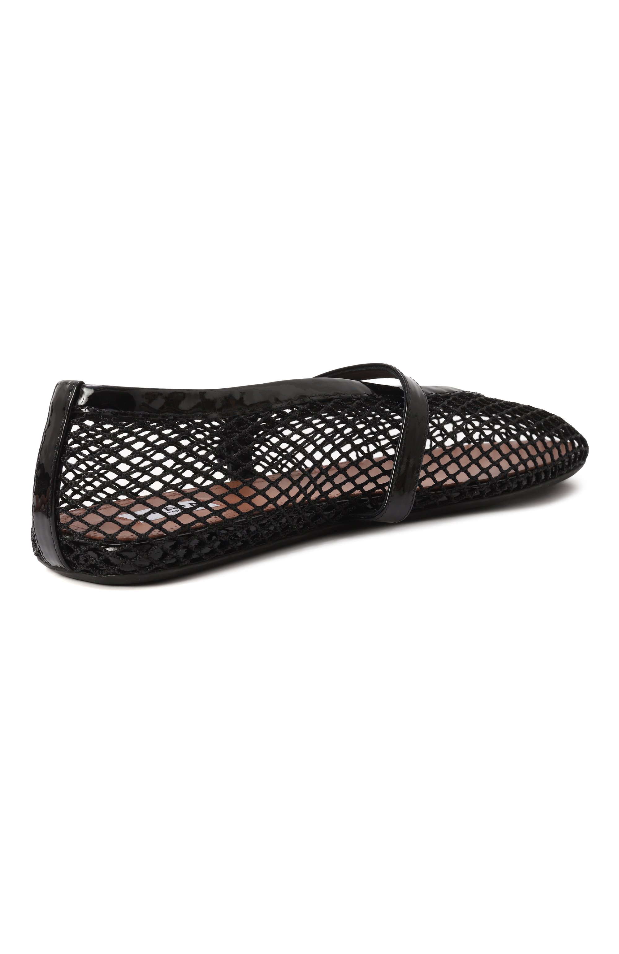 Текстильные балетки ALAIA, арт. AA3A029TK007, фото 5