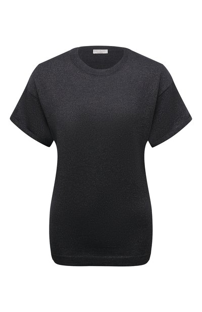 Женская футболка из кашемира и шелка BRUNELLO CUCINELLI, арт. M4181BP189