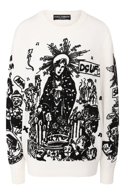 Женский шерстяной пуловер DOLCE & GABBANA, арт. FX363T/JAVNZ