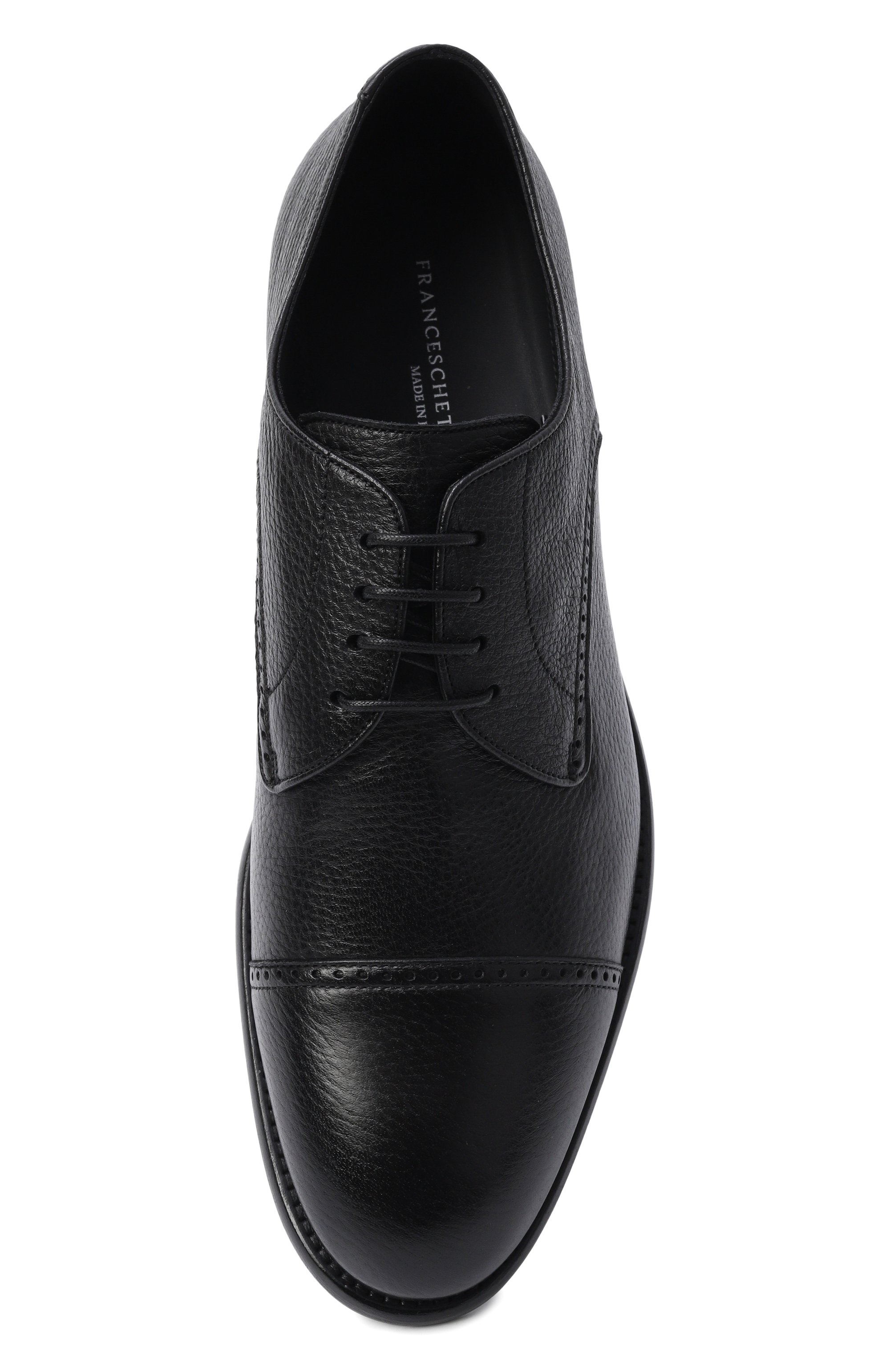 Кожаные дерби FRANCESCHETTI, арт. 0724011/CERV0, фото 5