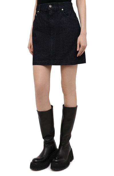 Джинсовая юбка-шорты DOLCE & GABBANA, арт. F4BY4D/G8DA5, фото 3