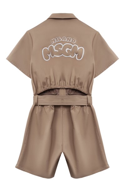 Комбинезон из хлопка и вискозы MSGM KIDS, арт. S4MSJGJS080, фото 2