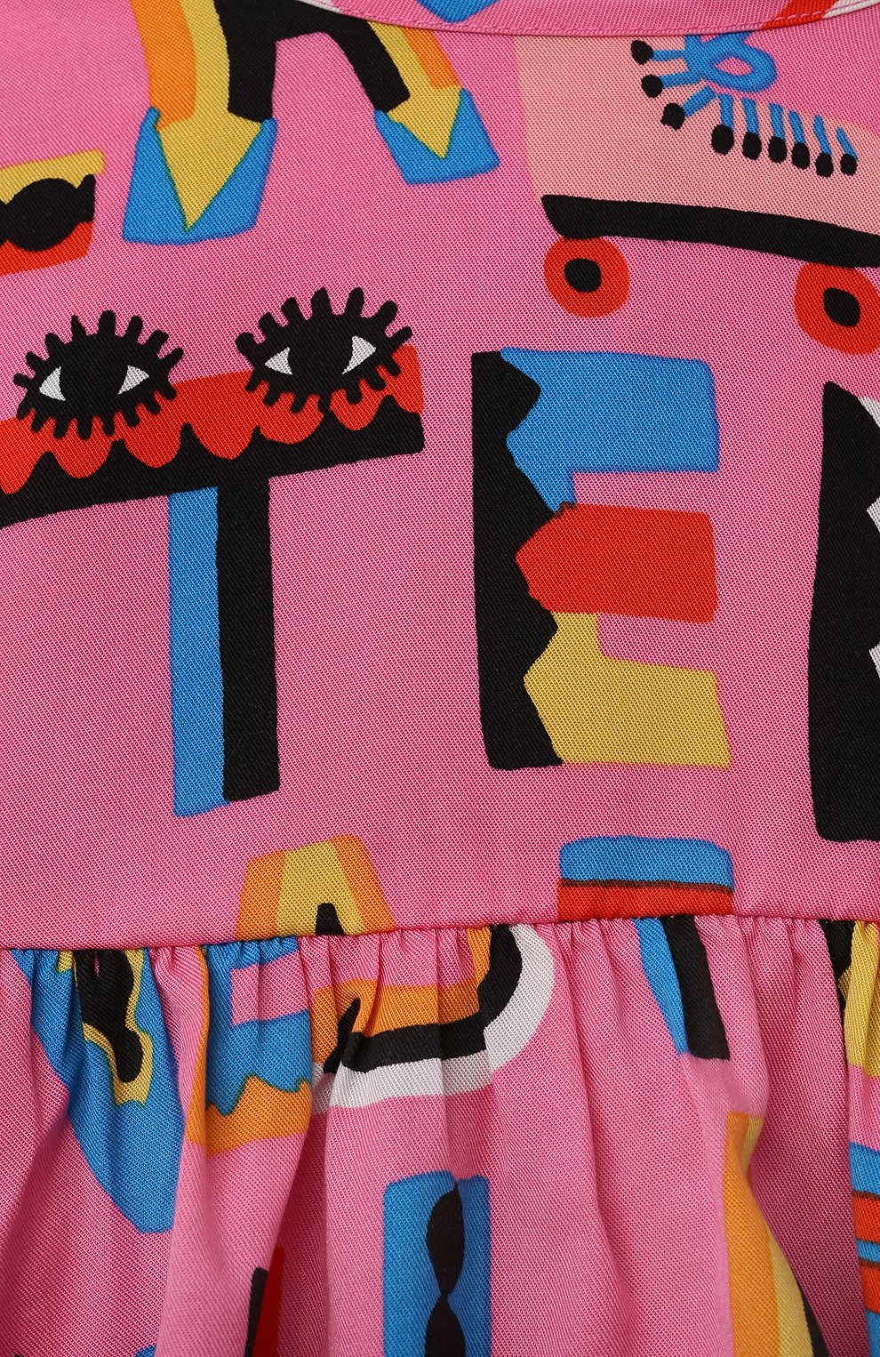 Комплект из платья и шорт STELLA MCCARTNEY розового цвета по цене 8945 руб., арт. 603360/SRK12, фото 3 Комплект из платья и шорт STELLA MCCARTNEY, арт. 603360/SRK12, фото 3