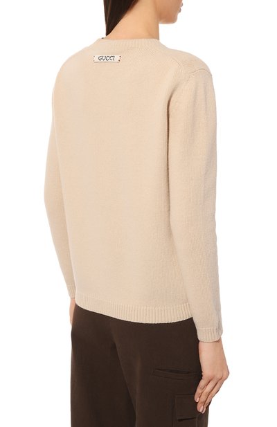 Шерстяной пуловер doraemon x gucci GUCCI, арт. 655654 XKBVW, фото 4