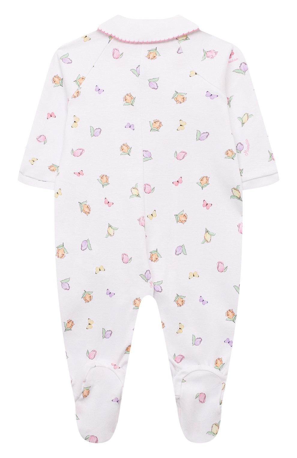 Хлопковый комбинезон MONNALISA, арт. 35A200, фото 2