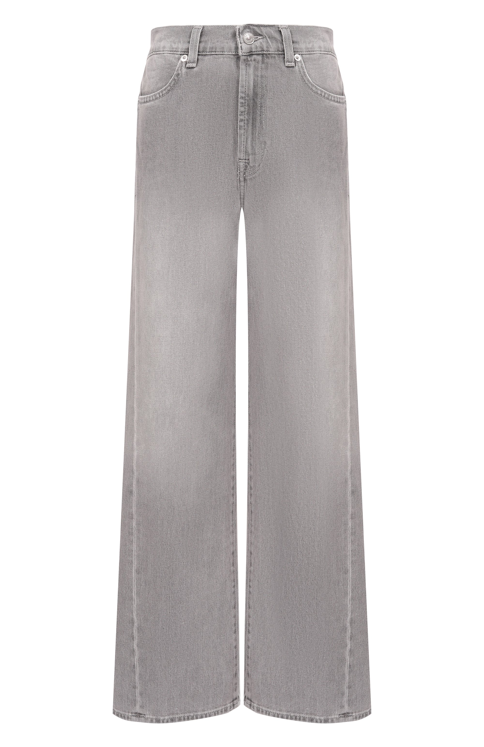 Джинсы lotta tailorless 7 FOR ALL MANKIND серого цвета по цене 32950 руб., арт. 7U8E0C31-3PG, фото 1 Джинсы lotta tailorless 7 FOR ALL MANKIND, арт. 7U8E0C31-3PG, фото 1