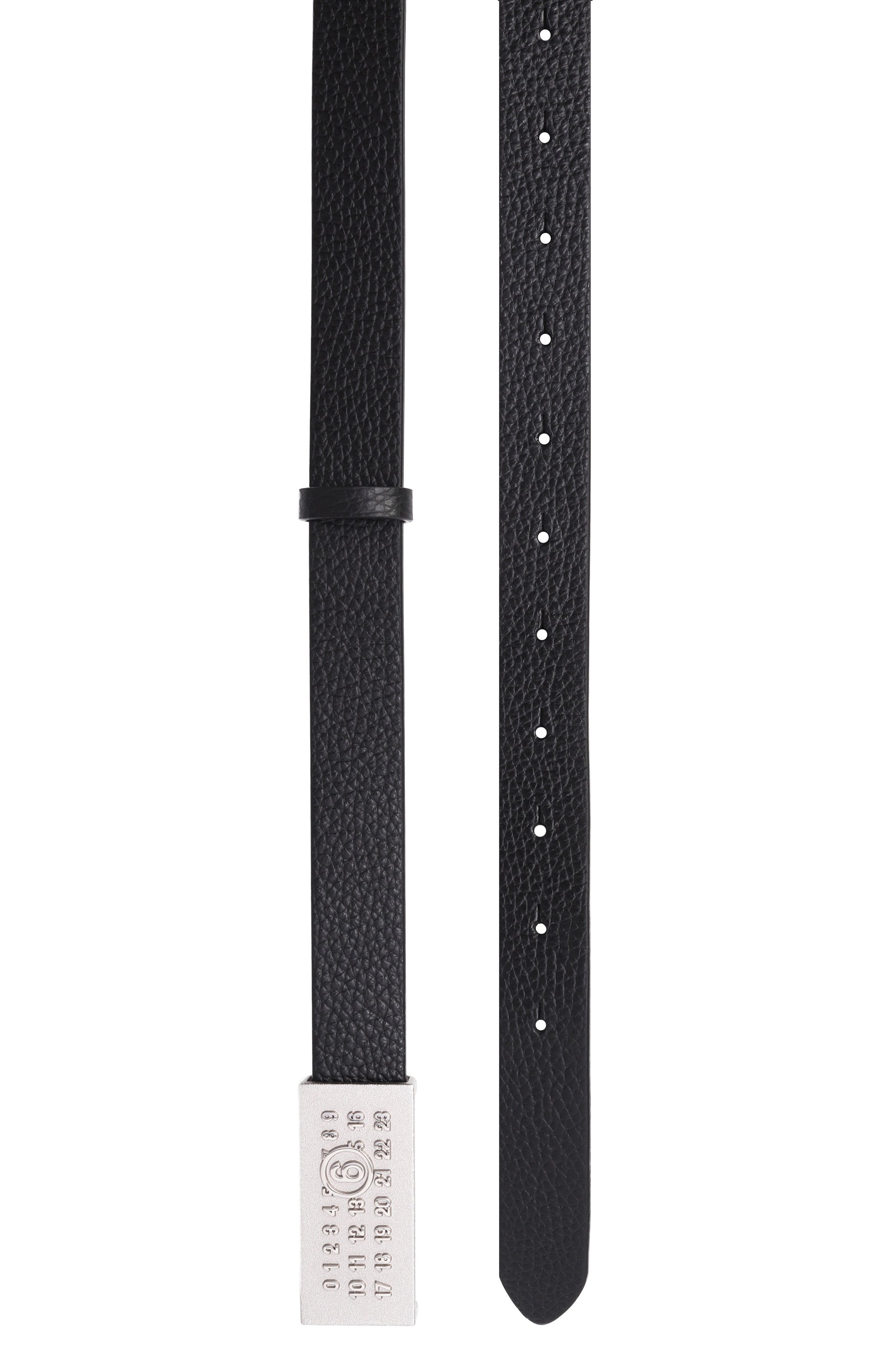 Кожаный ремень MM6, арт. SA6TP0010/P8883, фото 3