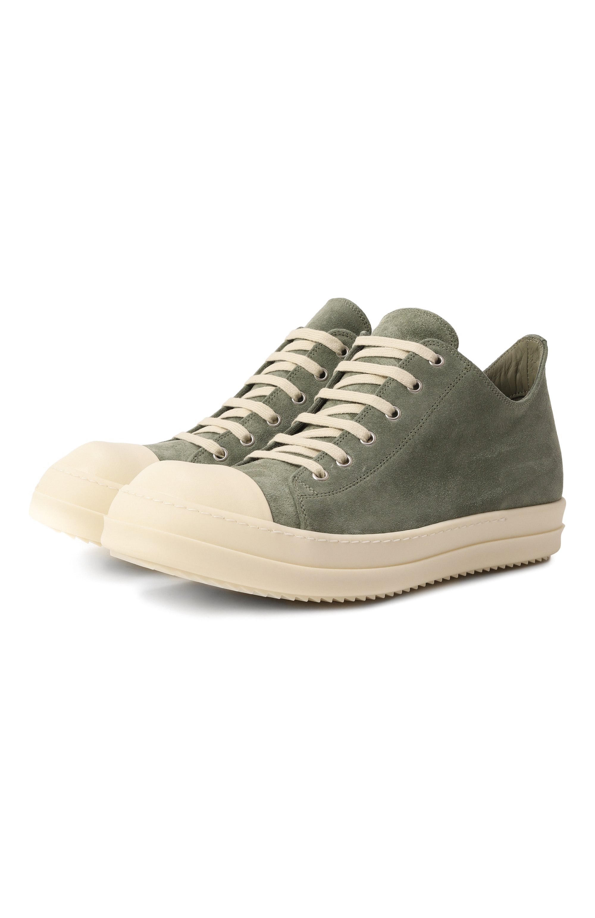 Замшевые кеды hollywood RICK OWENS, арт. RU01E5891/LVS, фото 1