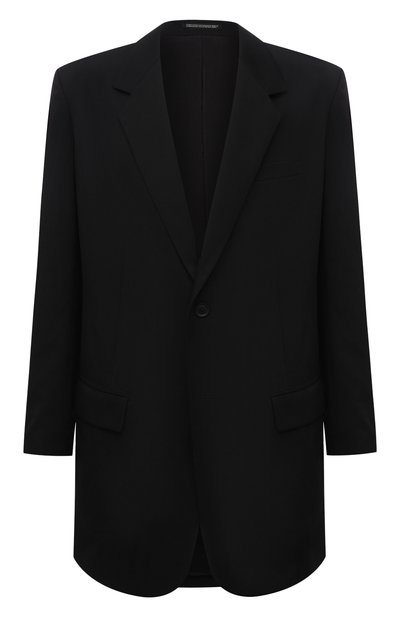 Шерстяной пиджак YOHJI YAMAMOTO, арт. HX-J20-100, фото 1