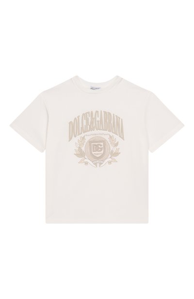 Хлопковая футболка DOLCE & GABBANA, арт. L4JTHV/G70K2/8-14, фото 1