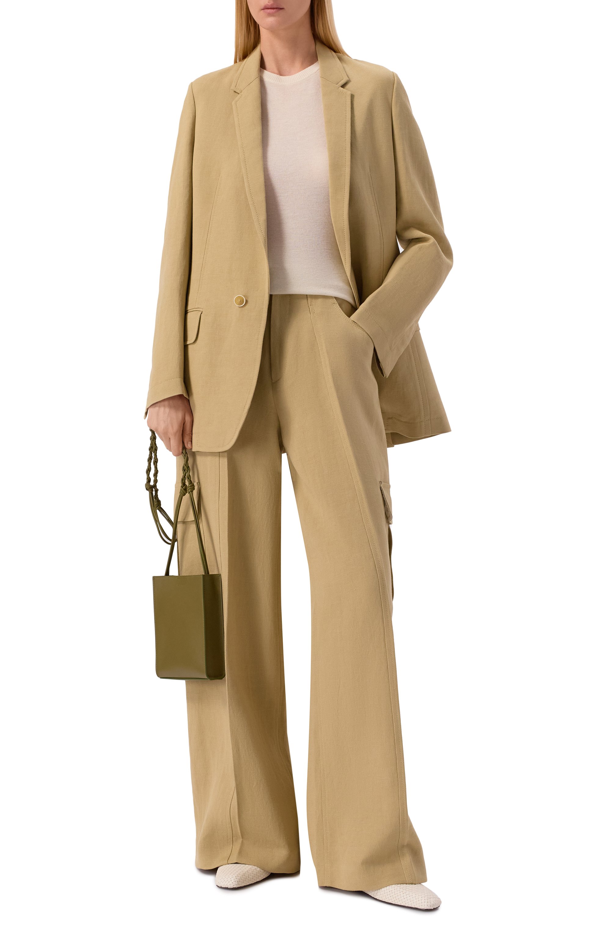 Жакет изо льна и вискозы PETAR PETROV, арт. S26TJ10, фото 2