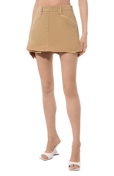 Хлопковая юбка-шорты DOROTHEE SCHUMACHER, арт. 648133, фото 3