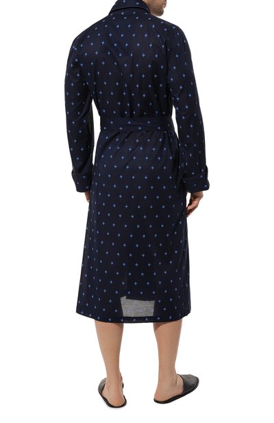 Хлопковый халат DEREK ROSE, арт. 5505-NELS098, фото 4