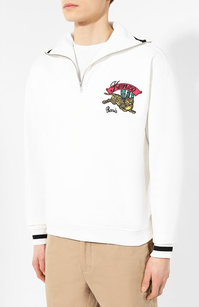 Хлопковый джемпер KENZO, арт. 5SW1974ME, фото 3