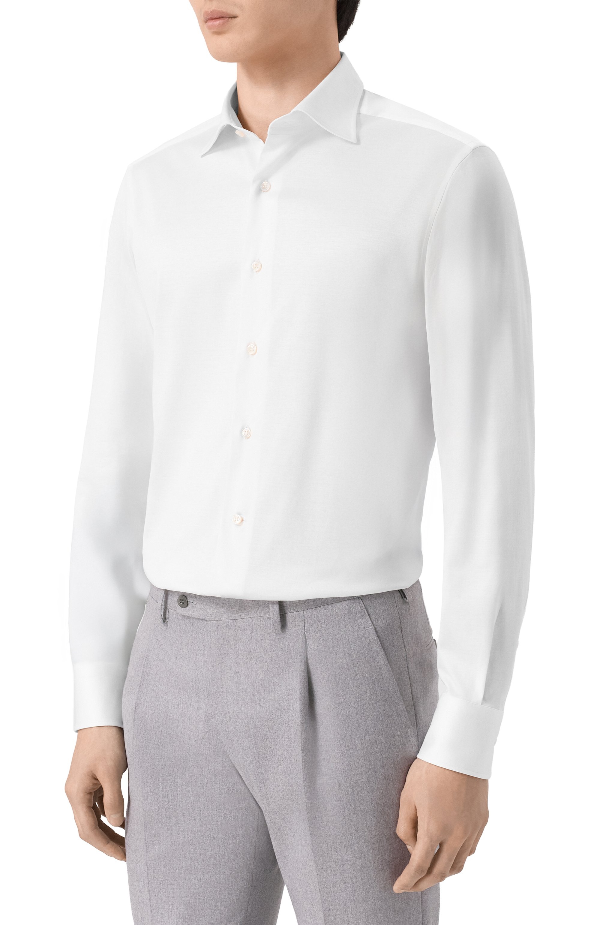 Хлопковая сорочка MVST, арт. M25.1MW.B415/1628-JERSEY (INTERL0CK), фото 3