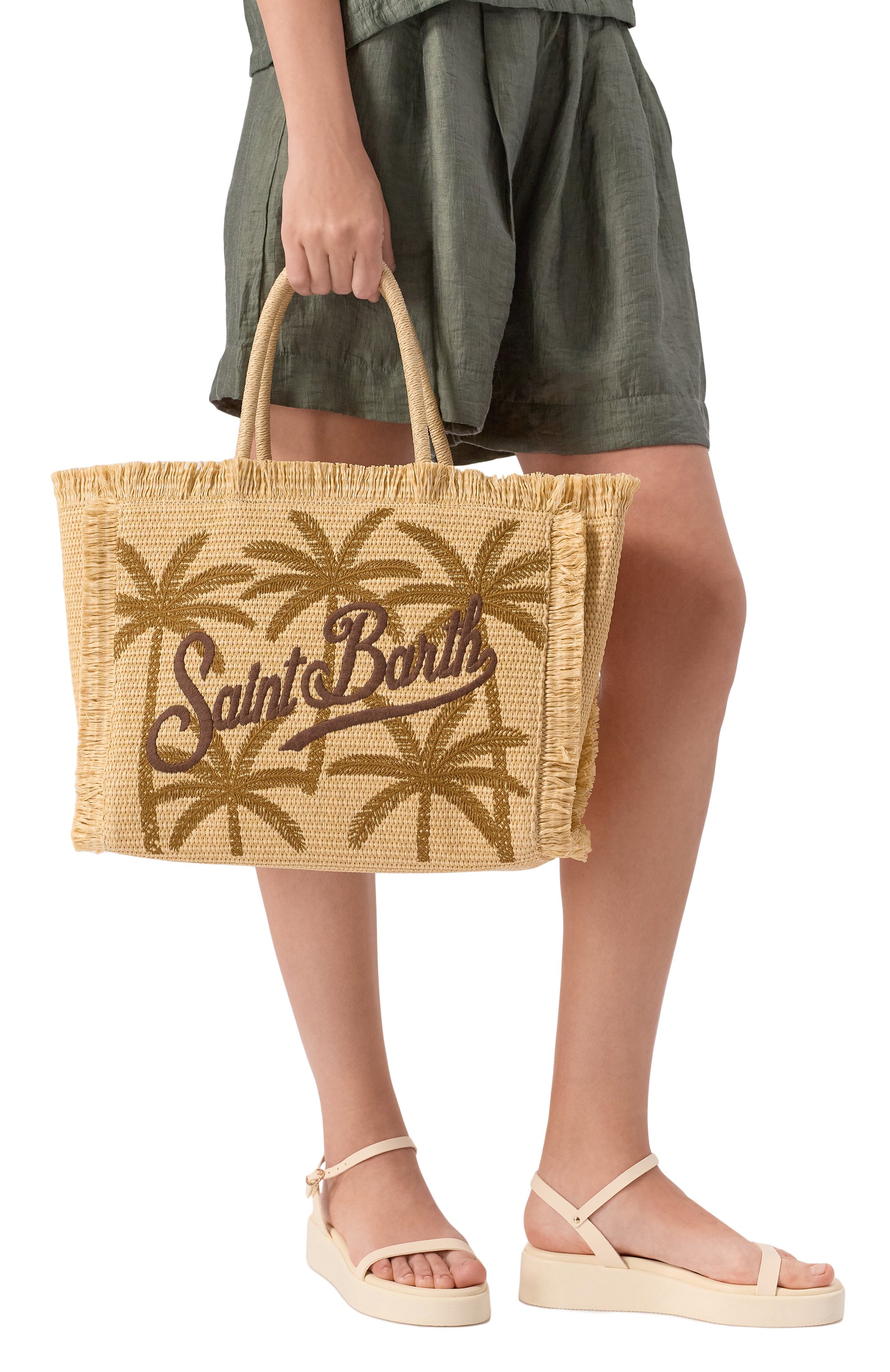 Сумка-тоут colette straw MC2 SAINT BARTH, арт. STBA VANITY STRAW N/06744H, фото 2