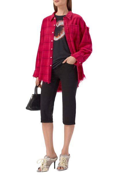 Футболка из хлопка и кашемира R13, арт. R13WK001-K016A_001, фото 2