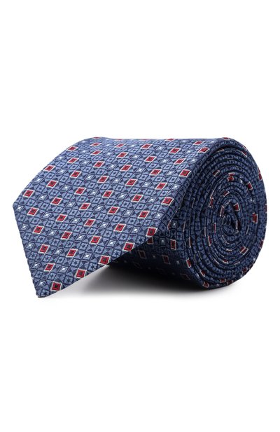 Мужской шелковый галстук CANALI, арт. 18/HJ04487