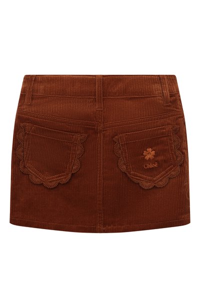Вельветовая юбка CHLOÉ, арт. C13291/2A-5A, фото 2