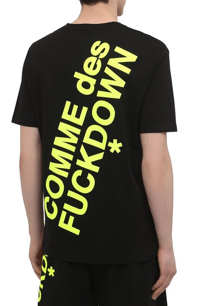 Хлопковая футболка COMME DES FUCKDOWN, арт. CDFU1108, фото 4