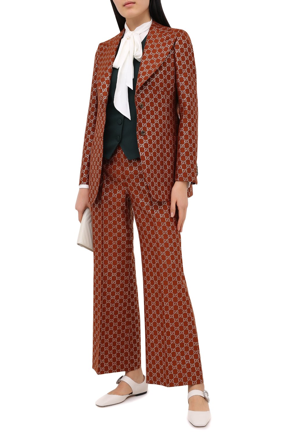 Жилет GUCCI зеленого цвета по цене 108000 руб., арт. 619333/Z798C, фото 2 Жилет GUCCI, арт. 619333/Z798C, фото 2
