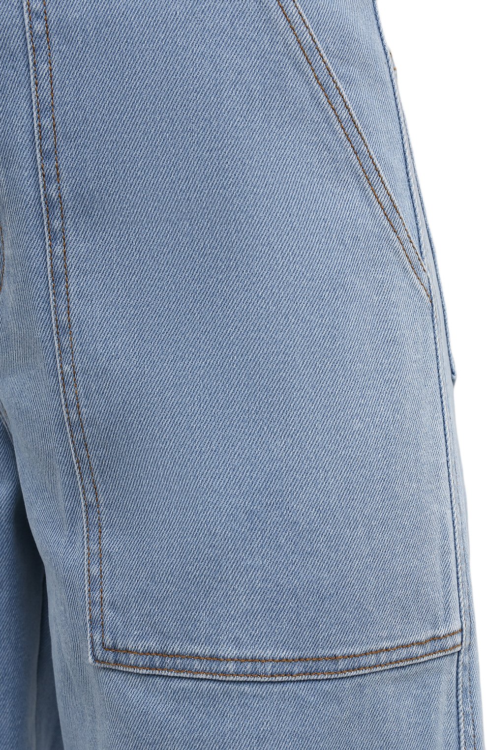 Джинсы NANUSHKA голубого цвета по цене 45600 руб., арт. CHACE_LIGHT BLUE_DENIM, фото 5 Джинсы NANUSHKA, арт. CHACE_LIGHT BLUE_DENIM, фото 5