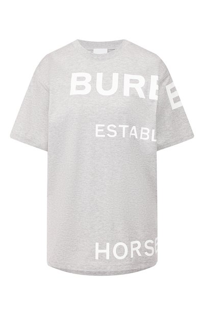 Хлопковая футболка BURBERRY, арт. 8028904, фото 1