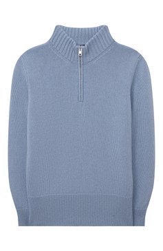 Детский кашемировый свитер GIORGETTI CASHMERE голубого цвета, арт. MB1844/8A-14A | Фото 1 (Материал внешний: Шерсть, Кашемир; Рукава: Длинные; Материал сплава: Проставлено; Драгоценные камни: Проставлено; Мальчики Кросс-КТ: Свитер-одежда; Ростовка одежда: 10 - 11 лет | 140 - 146см, 12 лет | 152 см, 13 - 15 лет | 158 см, 8 лет | 128 см)