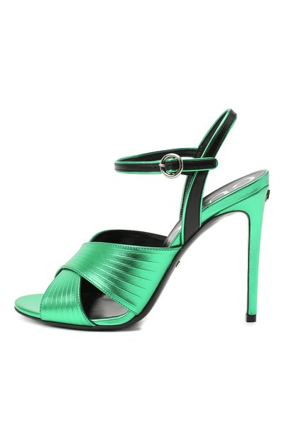 Кожаные босоножки betsy GUCCI, арт. 626718/BJ8S0, фото 3