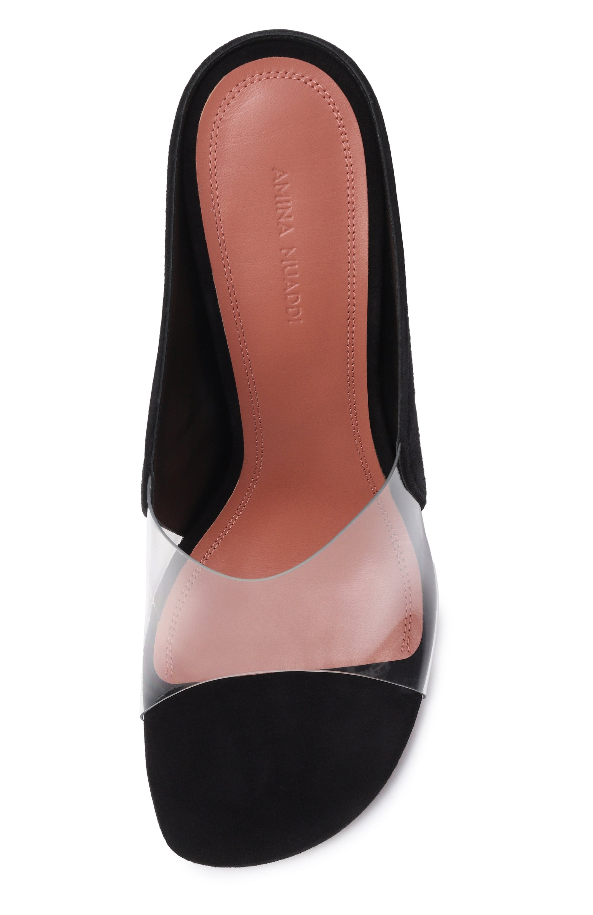 Комбинированные мюли mackenzie 95 AMINA MUADDI, арт. MACKENZIE SLIPPER 90/SUEDE, фото 6