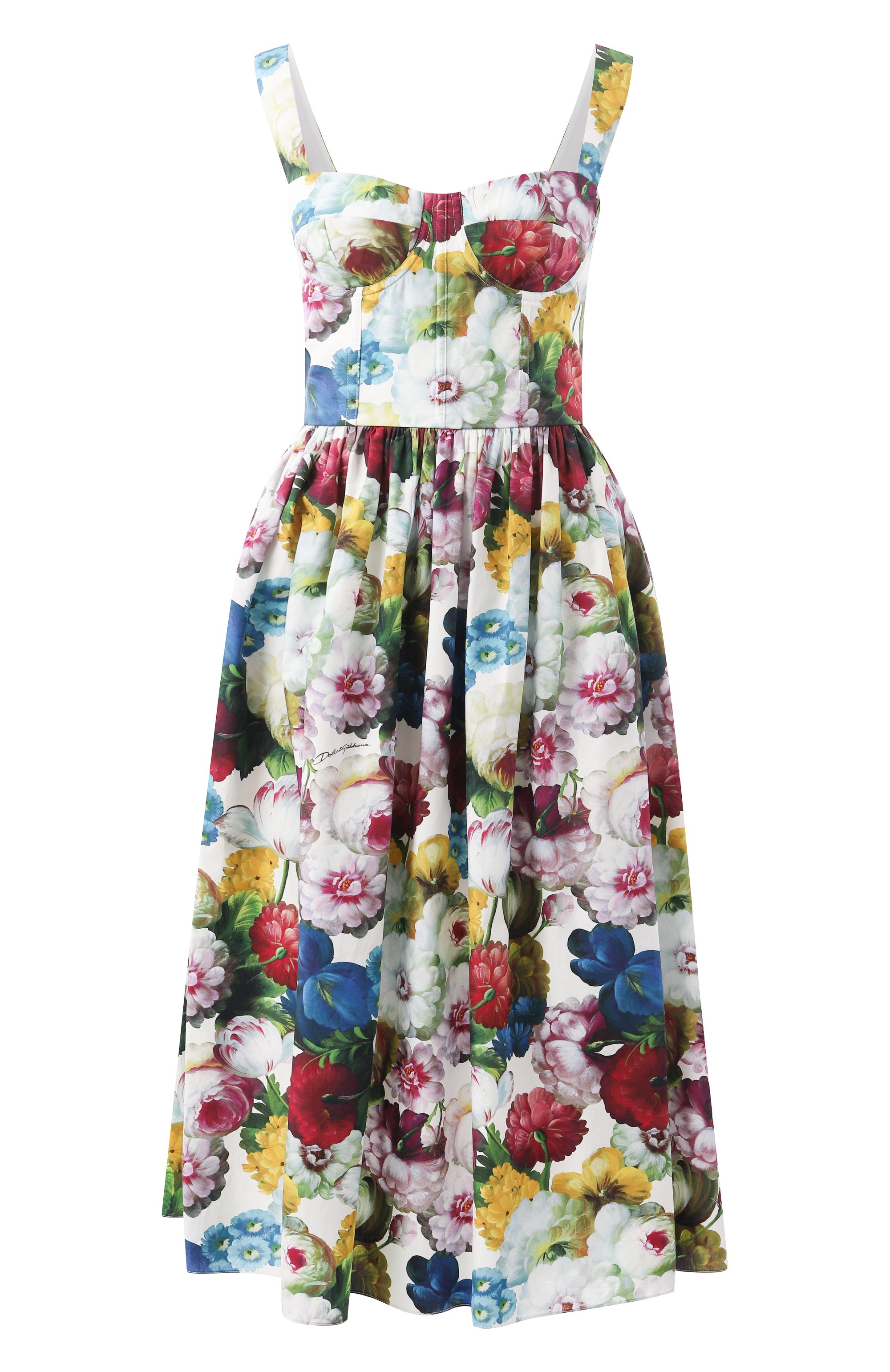 Хлопковое платье DOLCE & GABBANA, арт. F6ZT1T/HS5Q2, фото 1