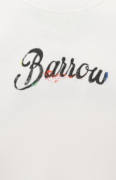 Хлопковая футболка BARROW, арт. S4BKJUTH115, фото 3