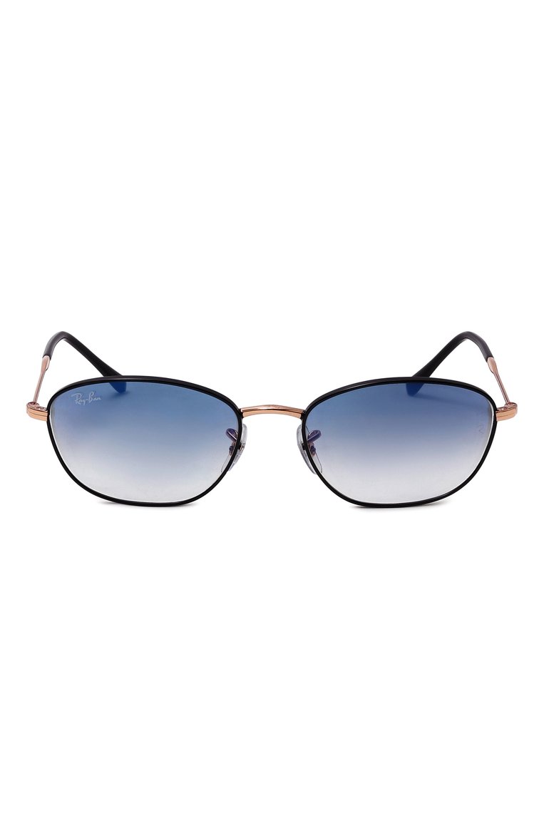 Женские солнцезащитные очки RAY-BAN голубого цвета, арт. 3749-92723F | Фото 4 (Тип очков: С/з; Материал: Металл; Кросс-КТ: С/з-унисекс; Очки форма: Прямоугольные; Оптика Гендер: оптика-унисекс)
