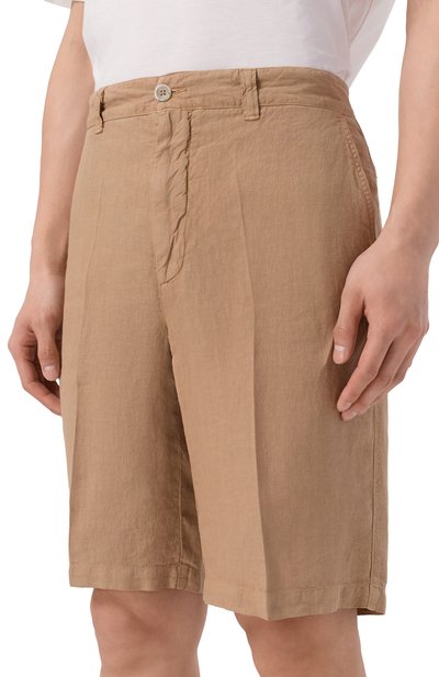 Льняные шорты 120% LINO, арт. 33ALIM2137/0253/000, фото 3